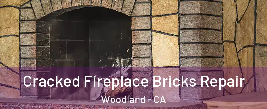  Cracked Fireplace Bricks Repair Woodland - CA