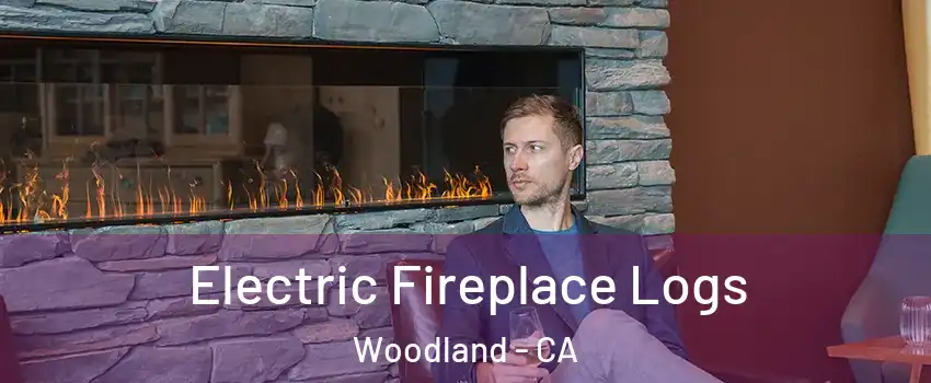  Electric Fireplace Logs Woodland - CA