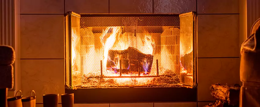 Mendota Hearth Landscape Fireplace Installation in Woodland, California