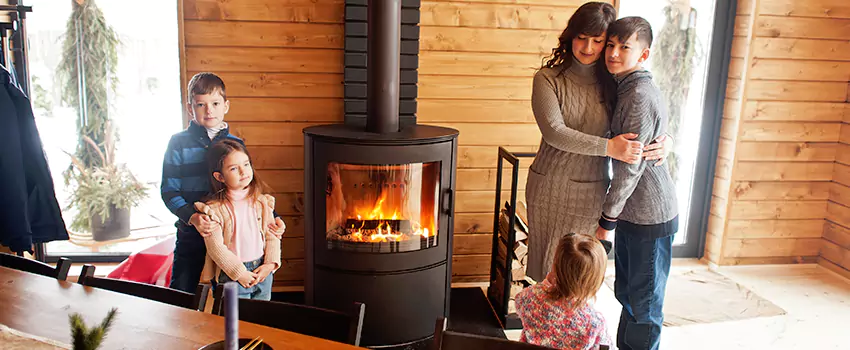 Morso Cast Iron Fireplace Insert Installation in Woodland, California