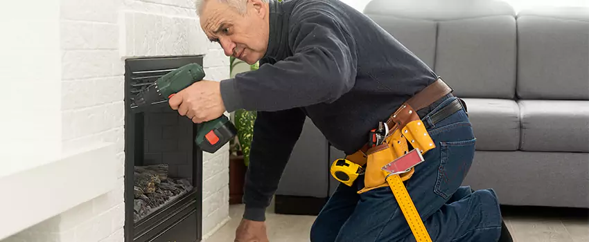 New Indoor Fireplace Installation in Woodland, California