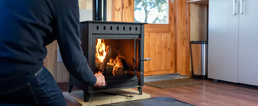 Open Hearth Wood Fireplace Installation in Woodland, CA