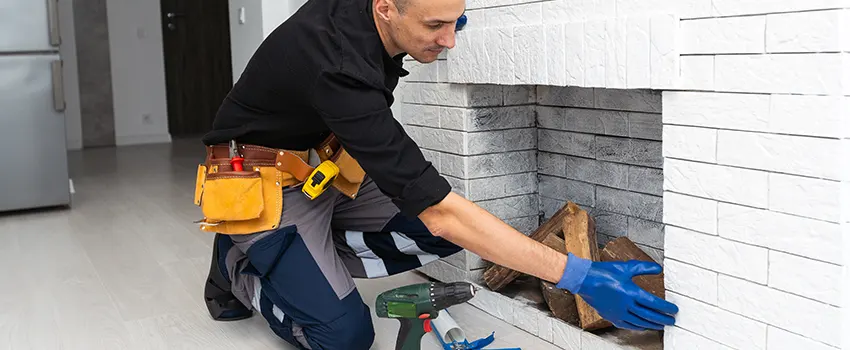 Fireplace Damaged Damper Frame Repair Services in Woodland, California